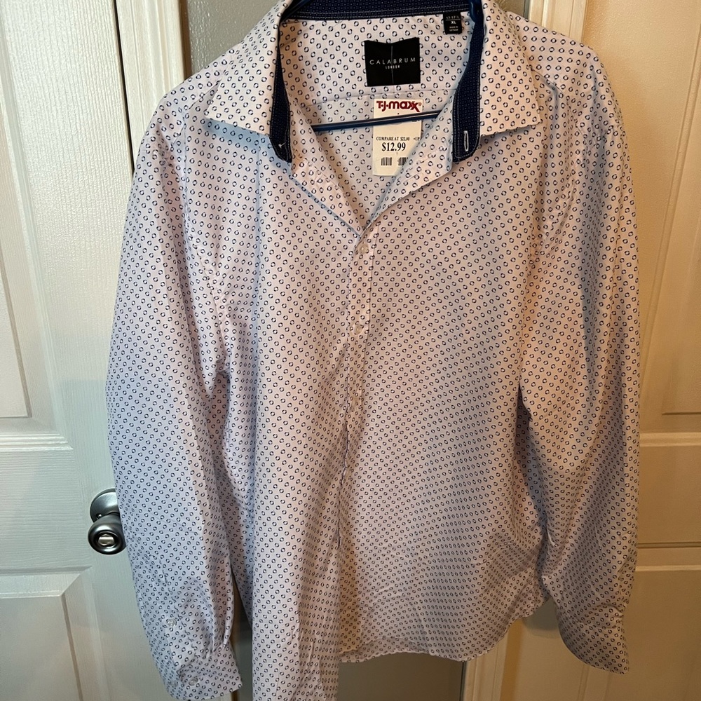 Calabrum London XL Button Down shirt. Brand new.
